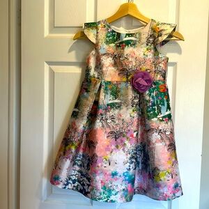Pippa and Julie size 6X Floral party dress